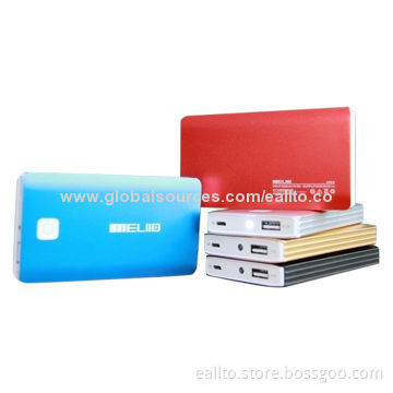 Portable Mobile Power Banks, 8,000mAh Capacity